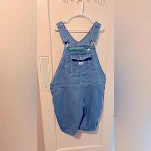 Liberty Shortalls, Light Blue, Lightweight Denim Women’s 2XL